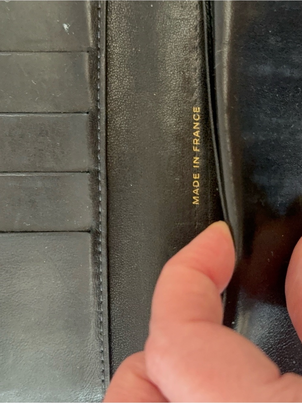CHANEL Vintage Black Caviar Timeless CC Long Bifold Wallet with Card - Picture 10 of 15